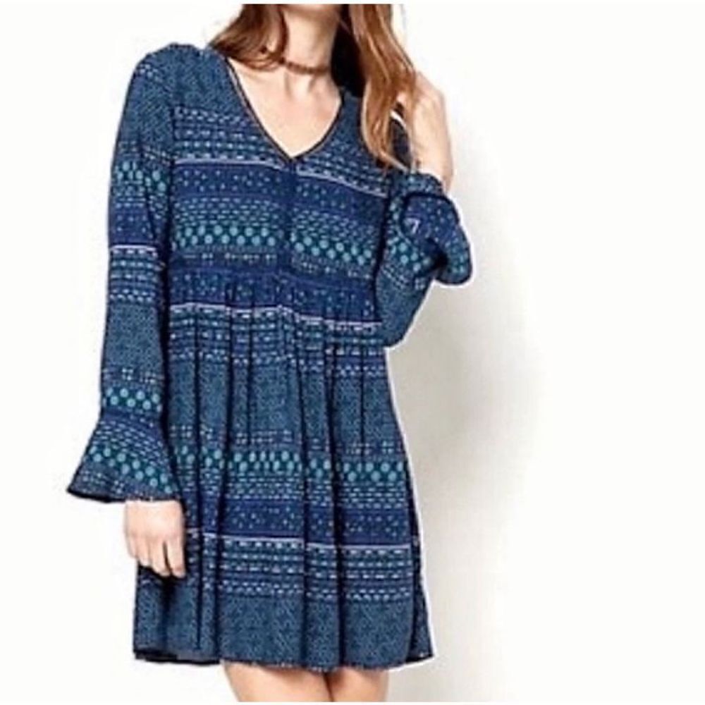 ‎Wild Blue Sadie Robertson Blue Bogo Dress Size Medium